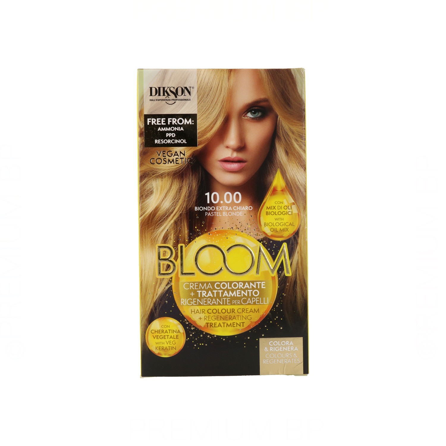 Dikson Bloom Crema Color 10.00 Rubio Extra Claro Dikson Bloom Crema Color 10.00 Rubio Extra Claro