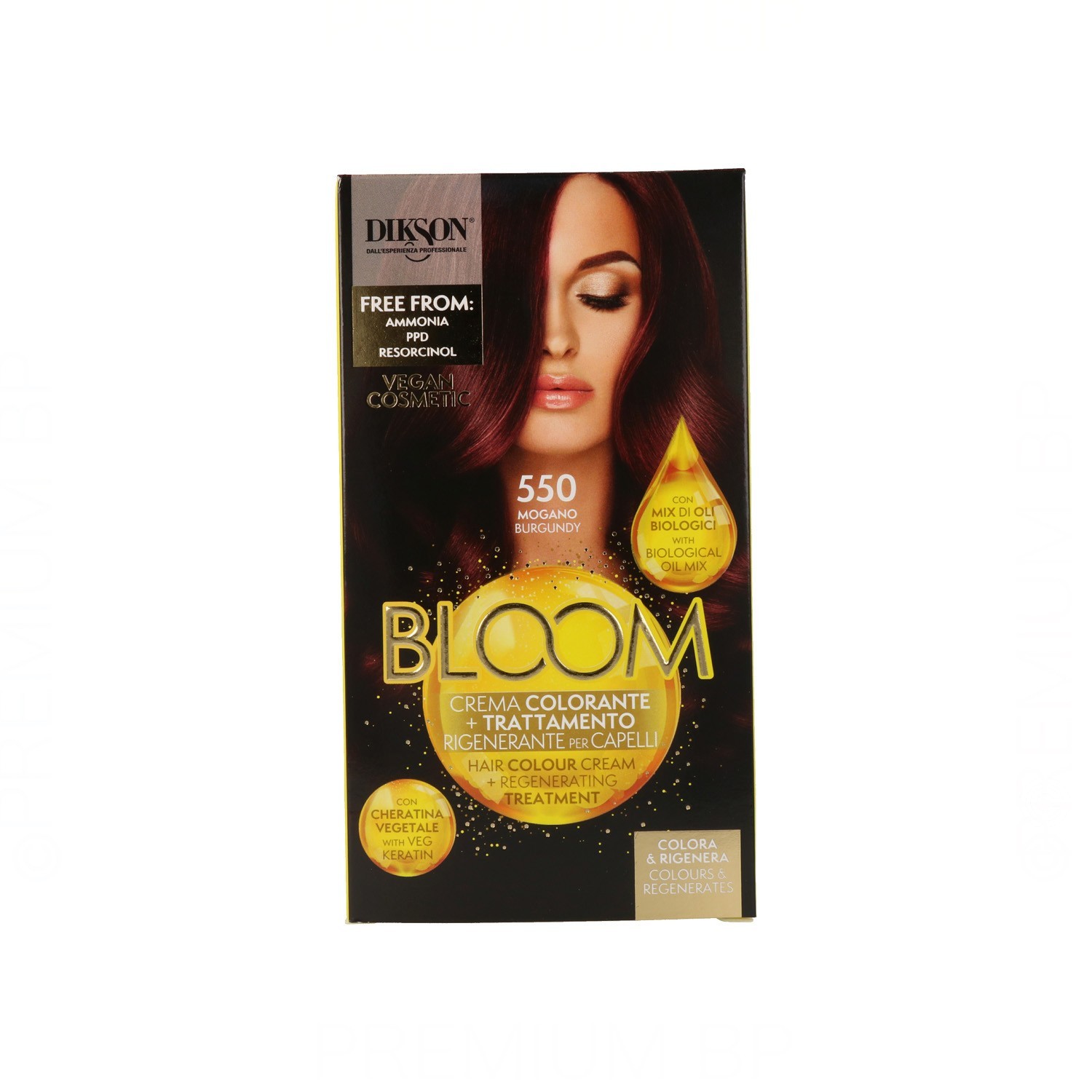 Dikson Bloom Crema Color 550 Caoba