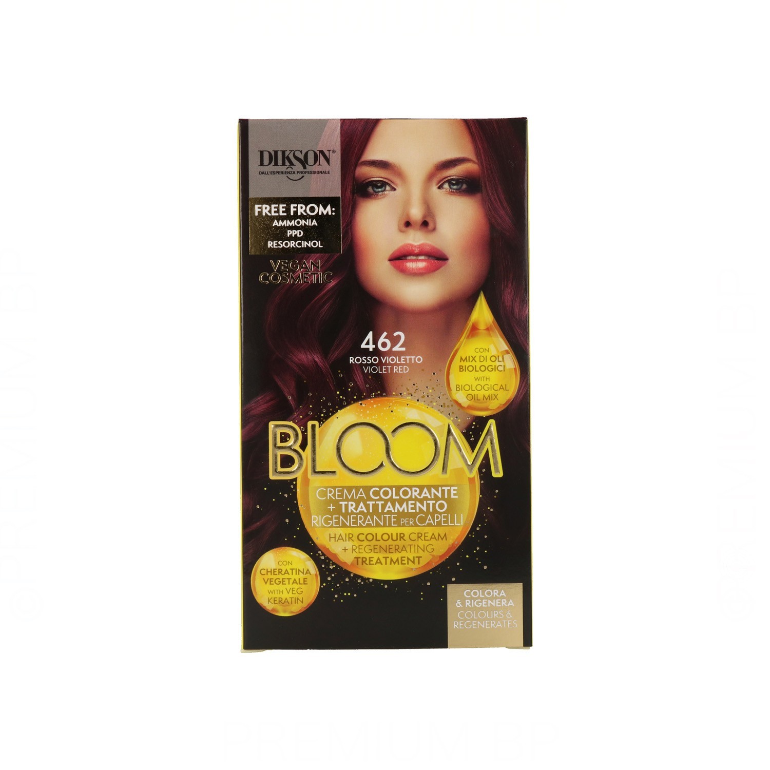 Dikson Bloom Color Cream 462 Violet Red