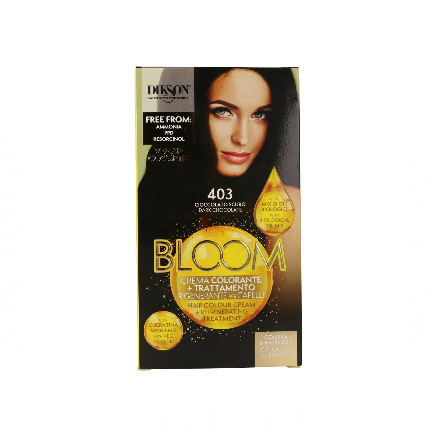 Dikson Bloom Crema Color 403 Chocolate Oscuro Dikson Bloom Crema Color 403 Chocolate Oscuro