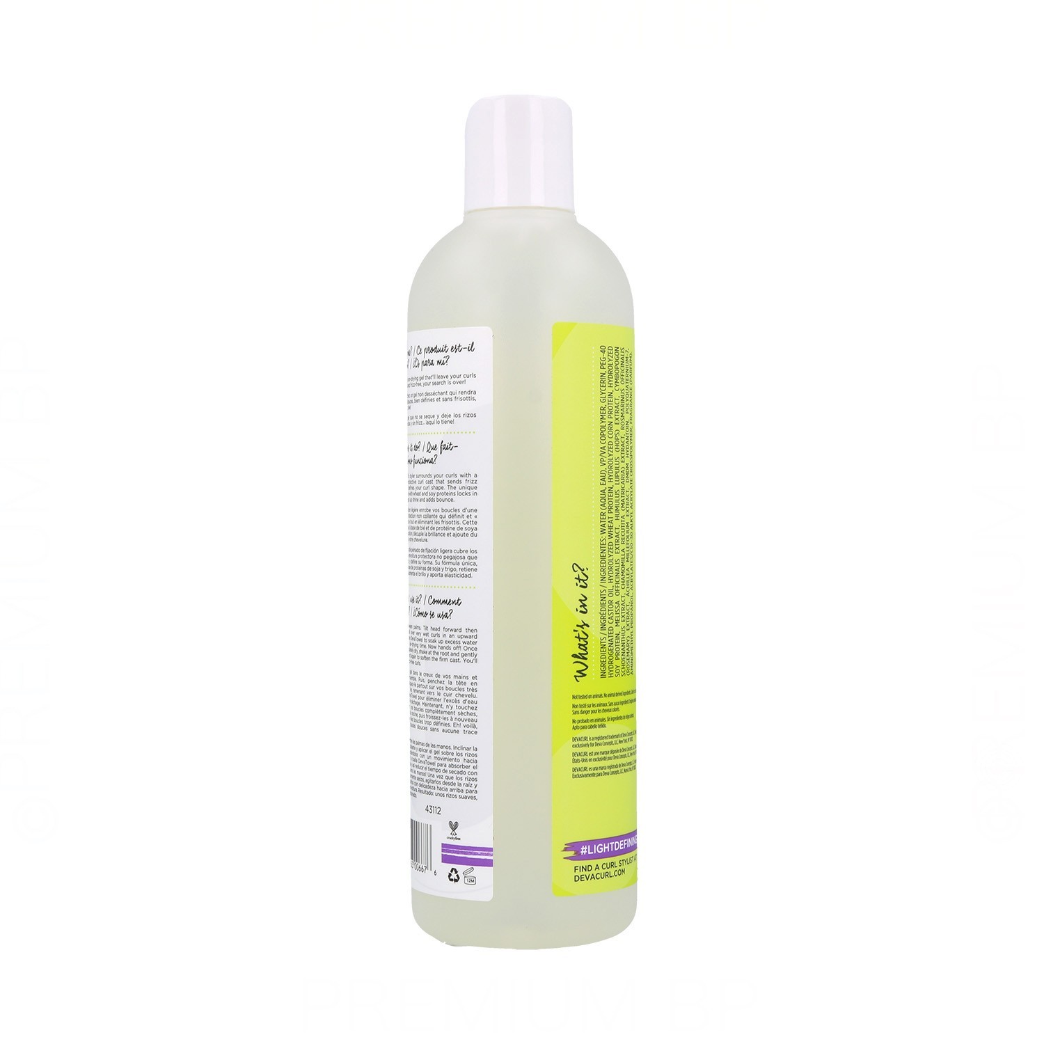 Devacurl Definidor Ligero Gel 355 ml/12Oz (Fijación Ligera)