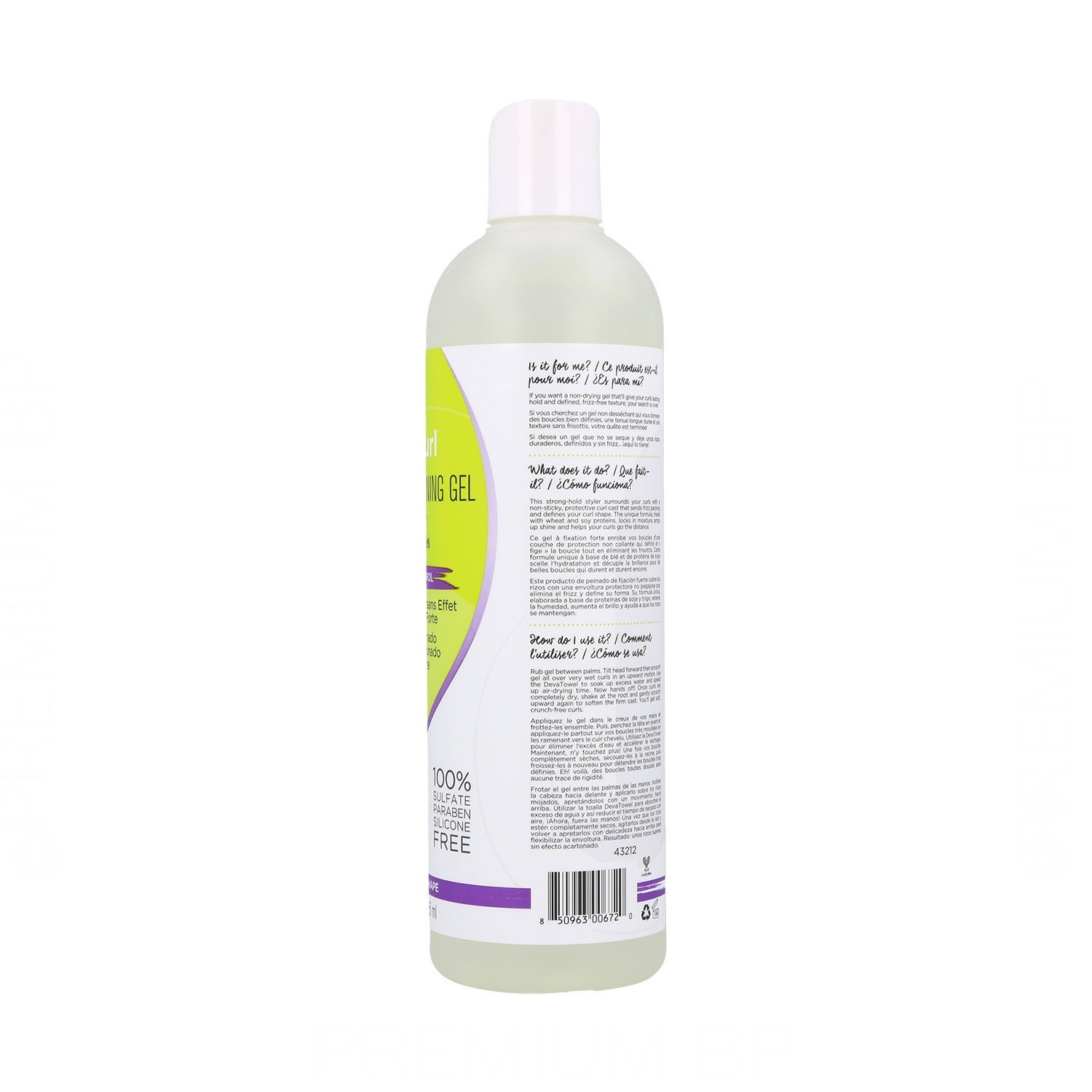 Devacurl Ultra Defining Gel 355 ml/12Oz (FijaciónFuerte)