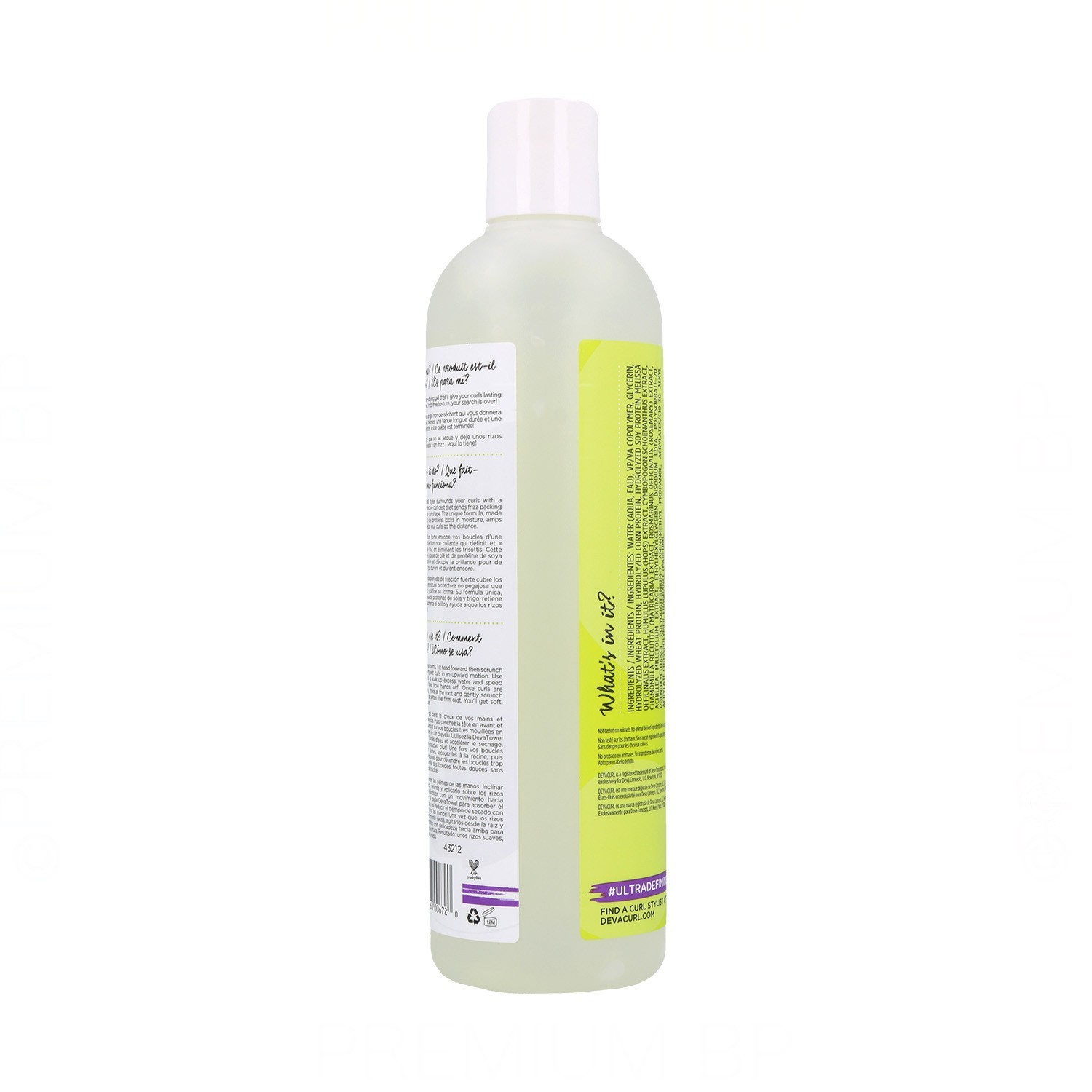 Devacurl Ultra Defining Gel 355 ml/12Oz (FijaciónFuerte)