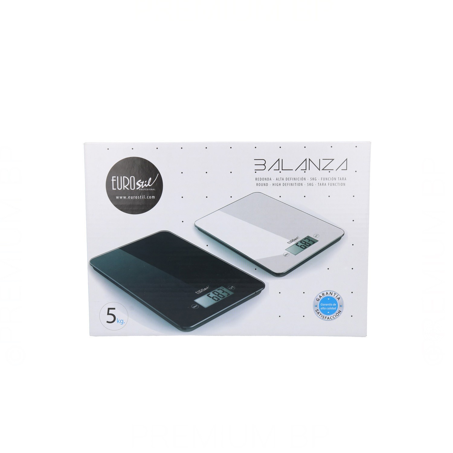 Eurostil Balanza Digital Negra Rectangular 5KG/1G (04804/50) Eurostil Balanza Digital Negra Rectangular 5KG/1G (04804/50)