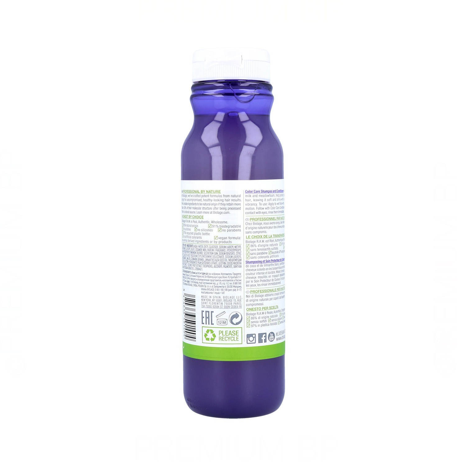 Matrix Biolage Raw Colorseal Shampoo 325 ml