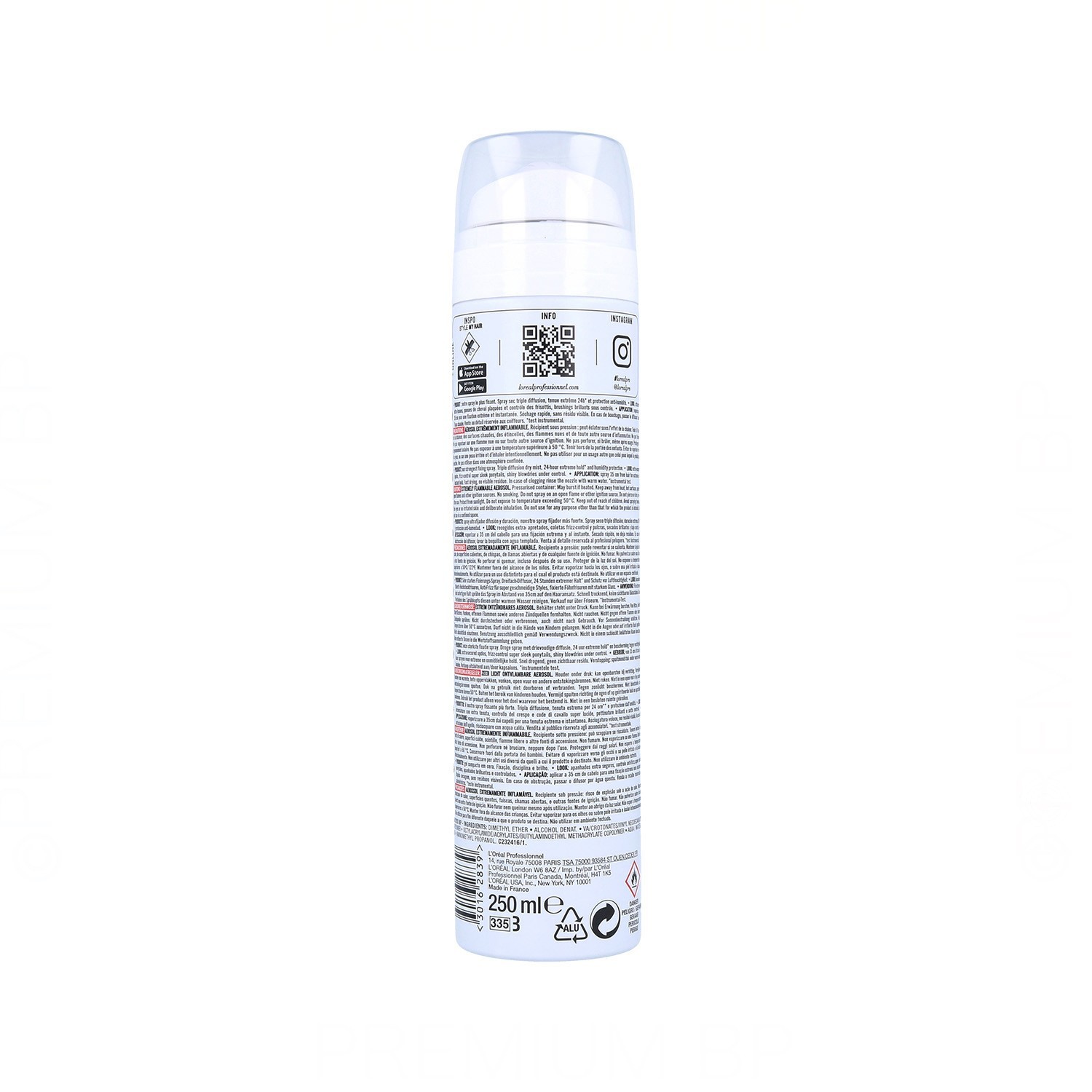 Loreal Tecniart Pure 6 Fix Spray 250 ml