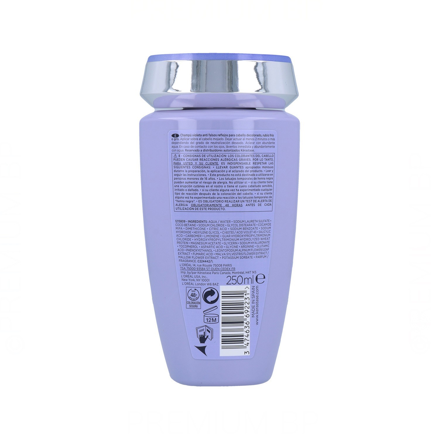 Kerastase Blond Absolu Ultra Violet Bain Champú 250 ml