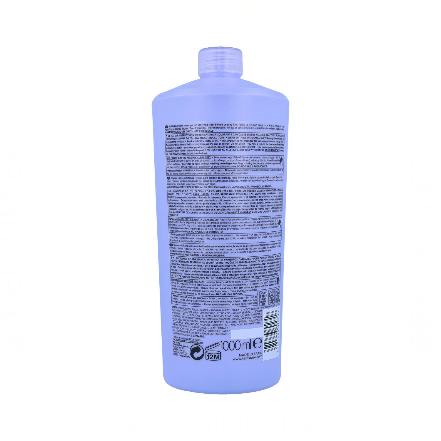 Kerastase Blonde Absolu Ultra Violet Bain Champú 1000 ml