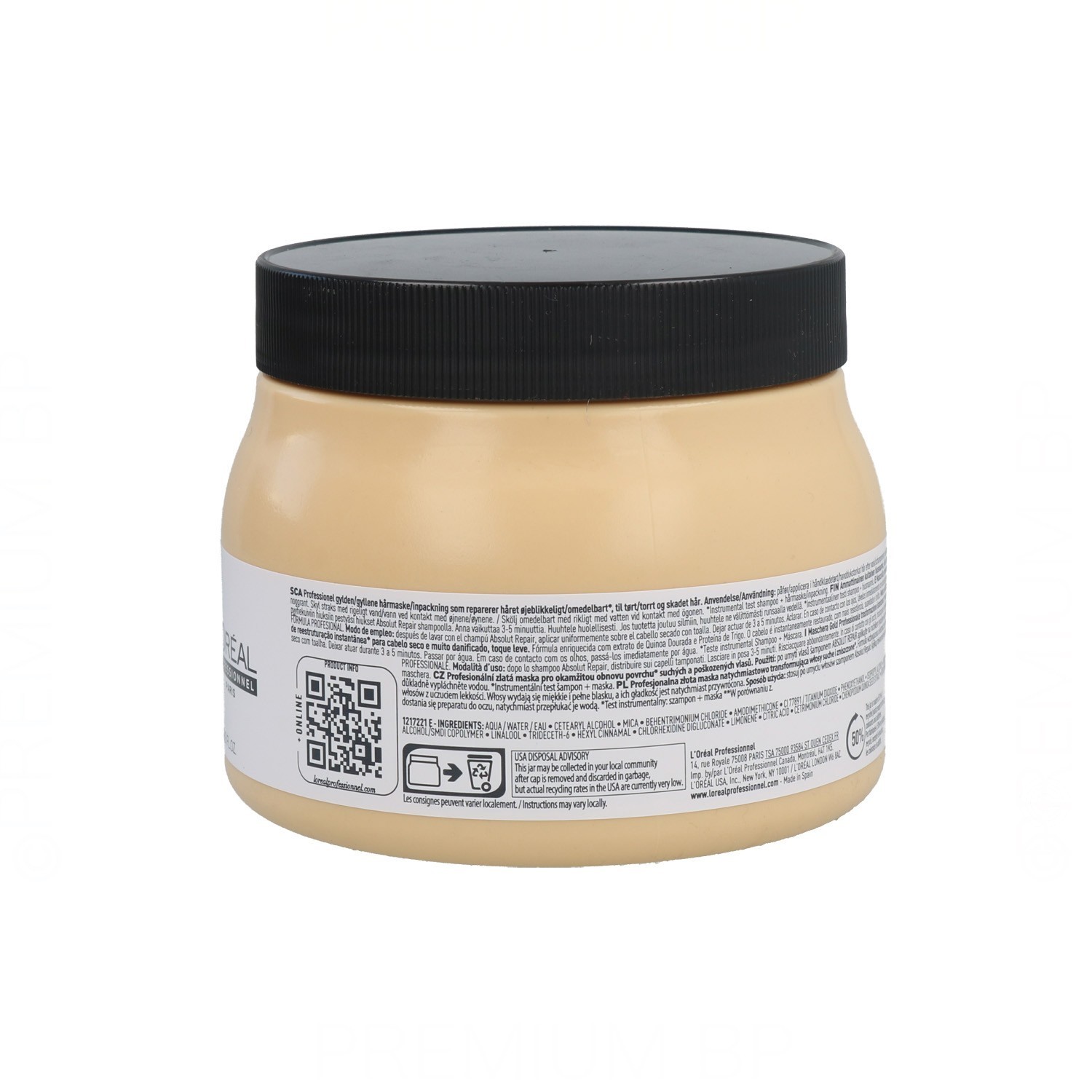 Loreal Expert Absolut Repair Golden Mascarilla 500 ml