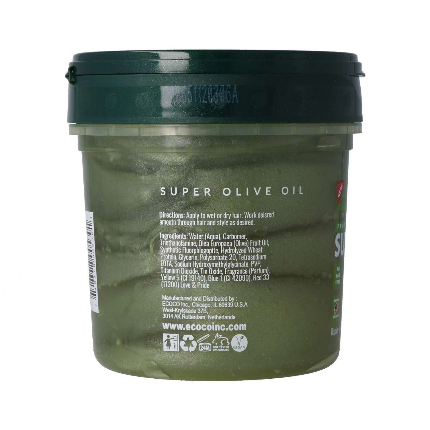 Eco Styler Gel Estilizante Super Aceite De Oliva 10X473 ml/16OZ