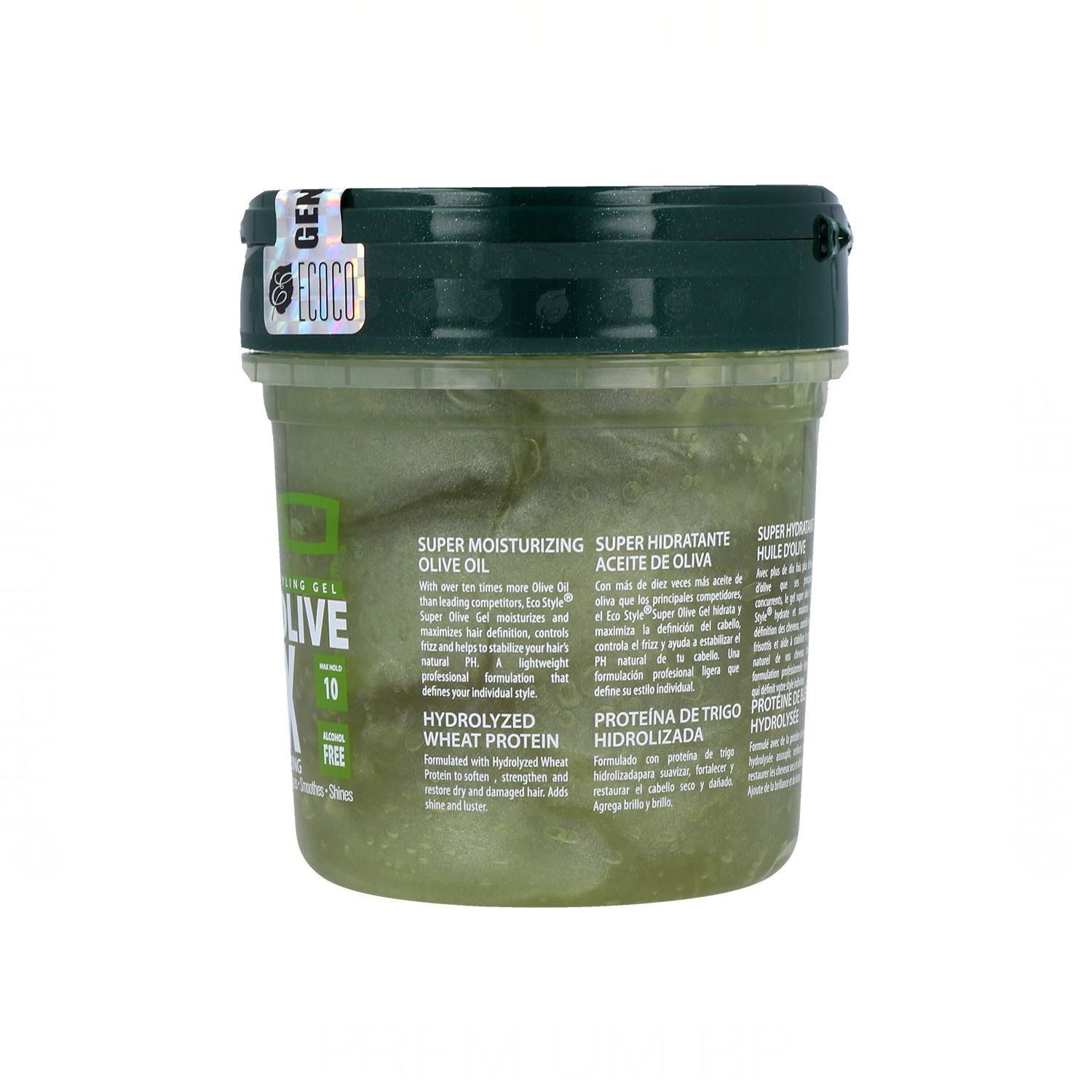 Gel Coiffant Eco Styler Super Huile d'Olive 10X 236 ml / 8Oz