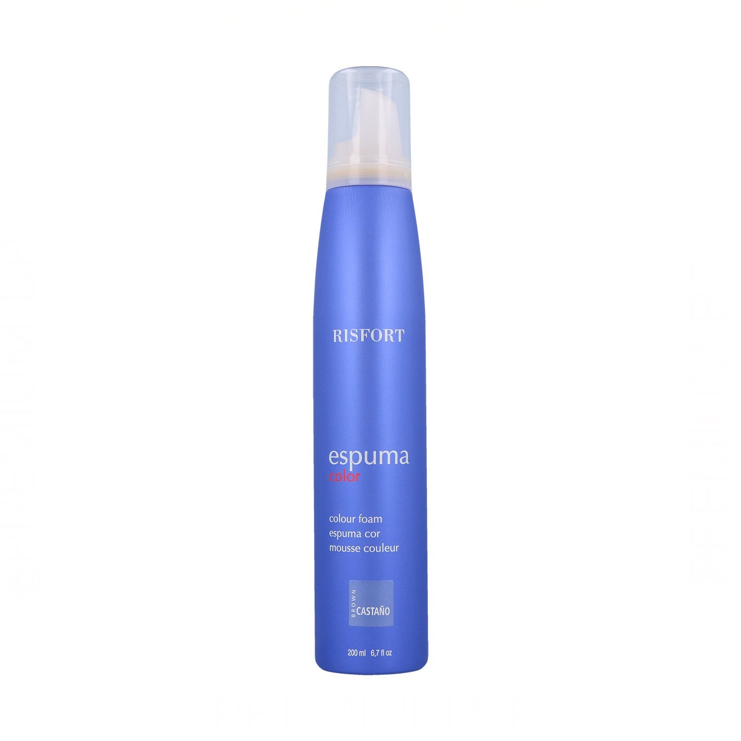 Risfort Espuma Color Castaño 200 ml