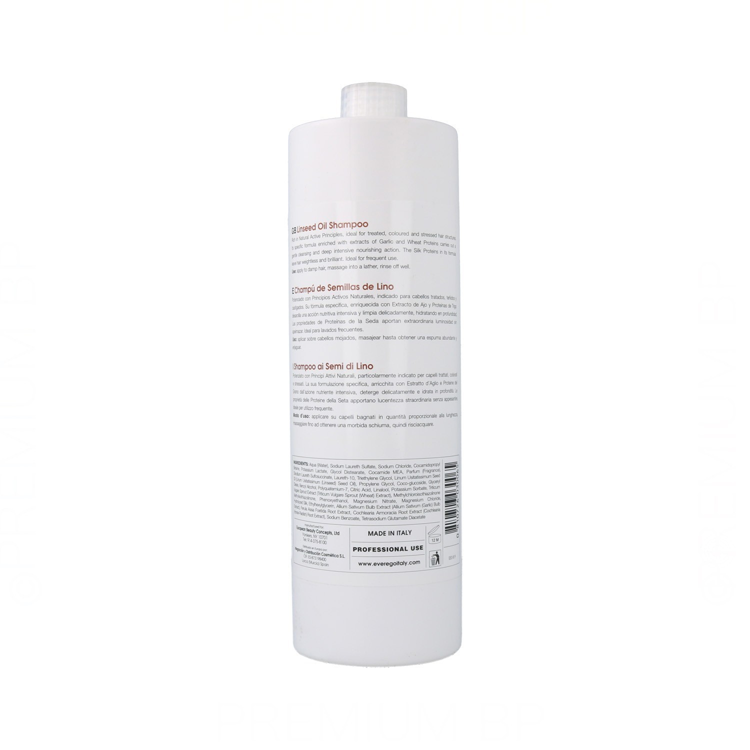 Everego Nourishing Graines De Lin Shampooing 1000 ml