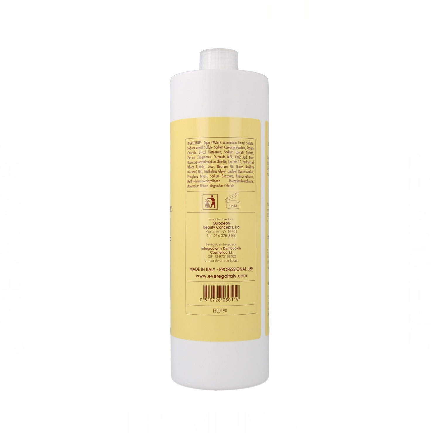 Everego Bio Styling Coconut Champú 1000 ml