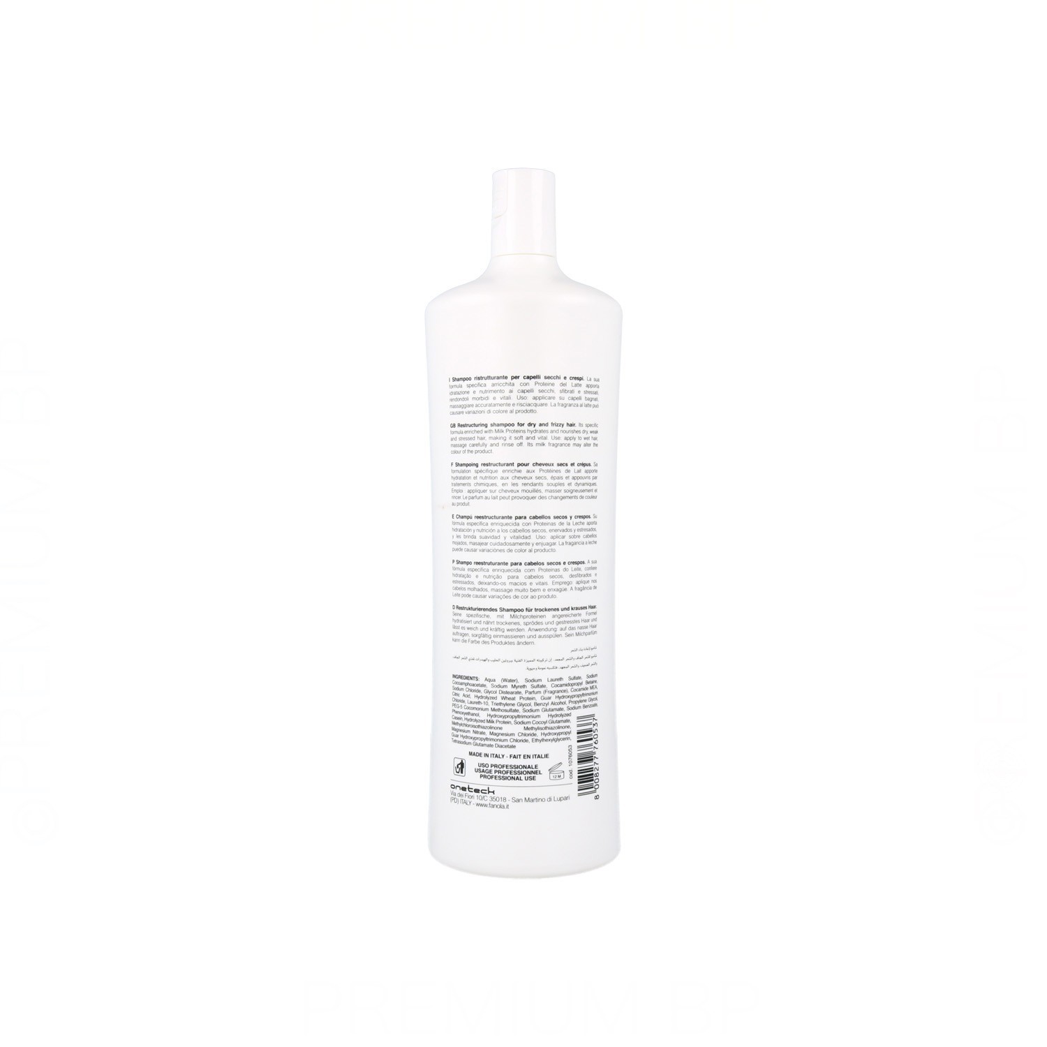 Fanola Nutri Care Reestructurante Champú 1000ml