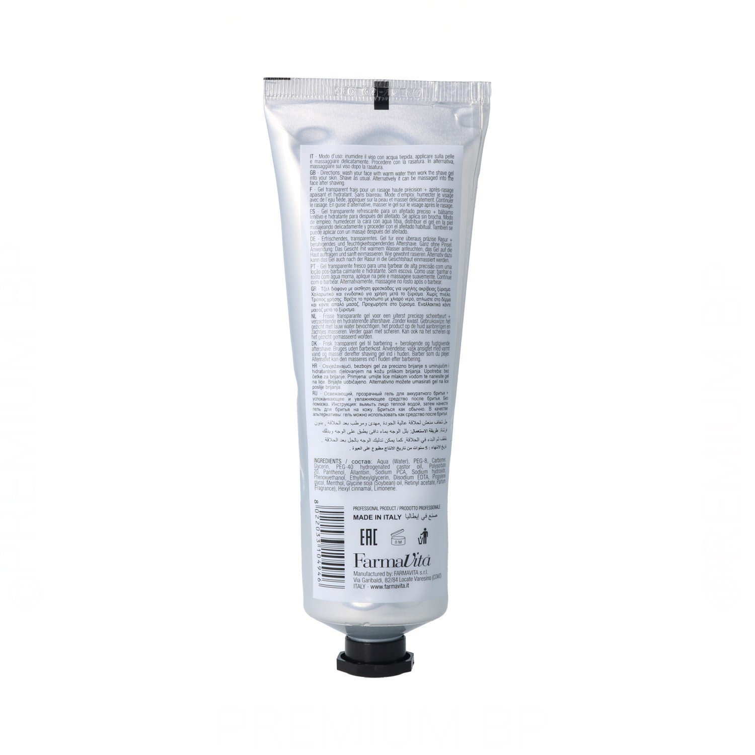 Farmavita Amaro Gel De Afeitar Invisible 125 ml