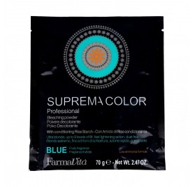 Farmavita Suprema Bleaching Powder Decolorante Azul 70 gr