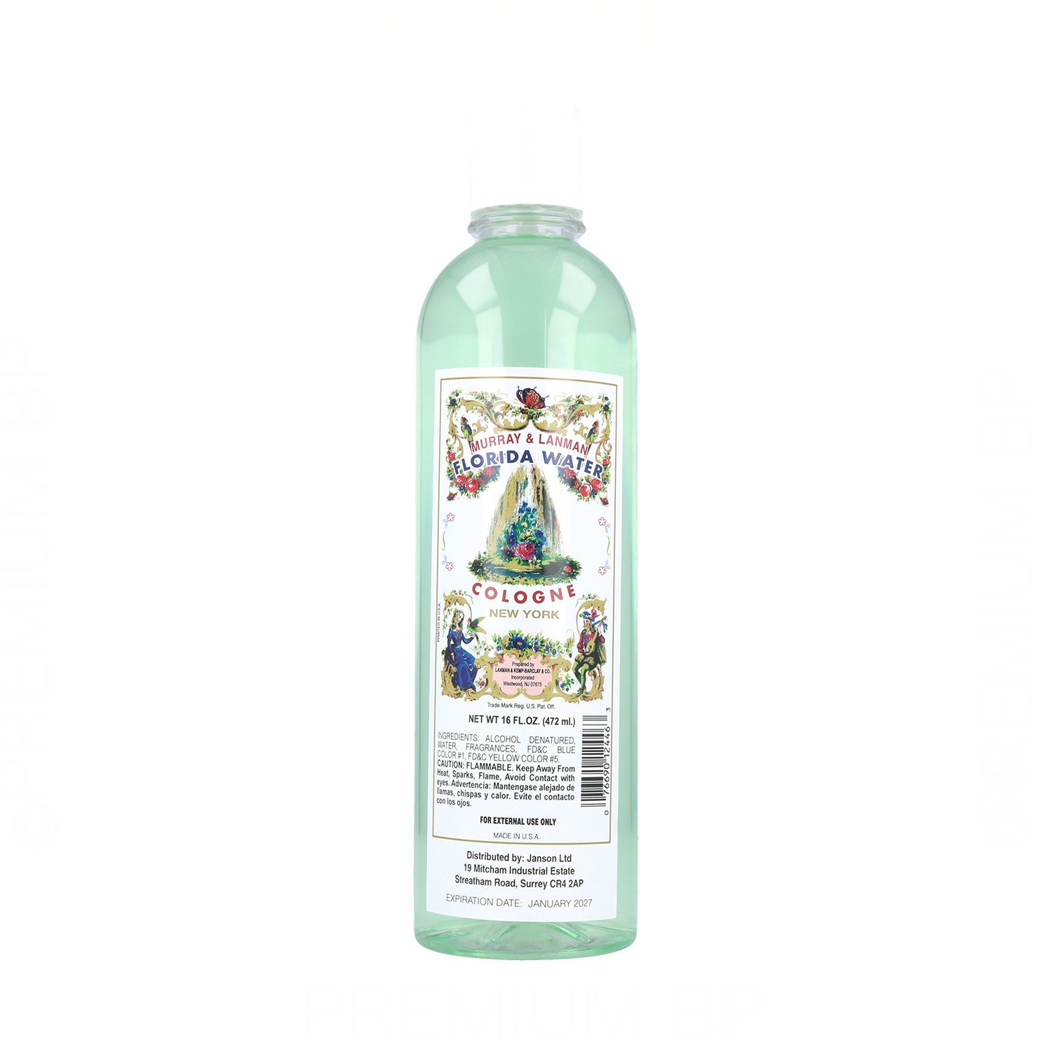 Agua Florida Colonia 472 ml plástico Agua Florida Colonia 472 ml plástico