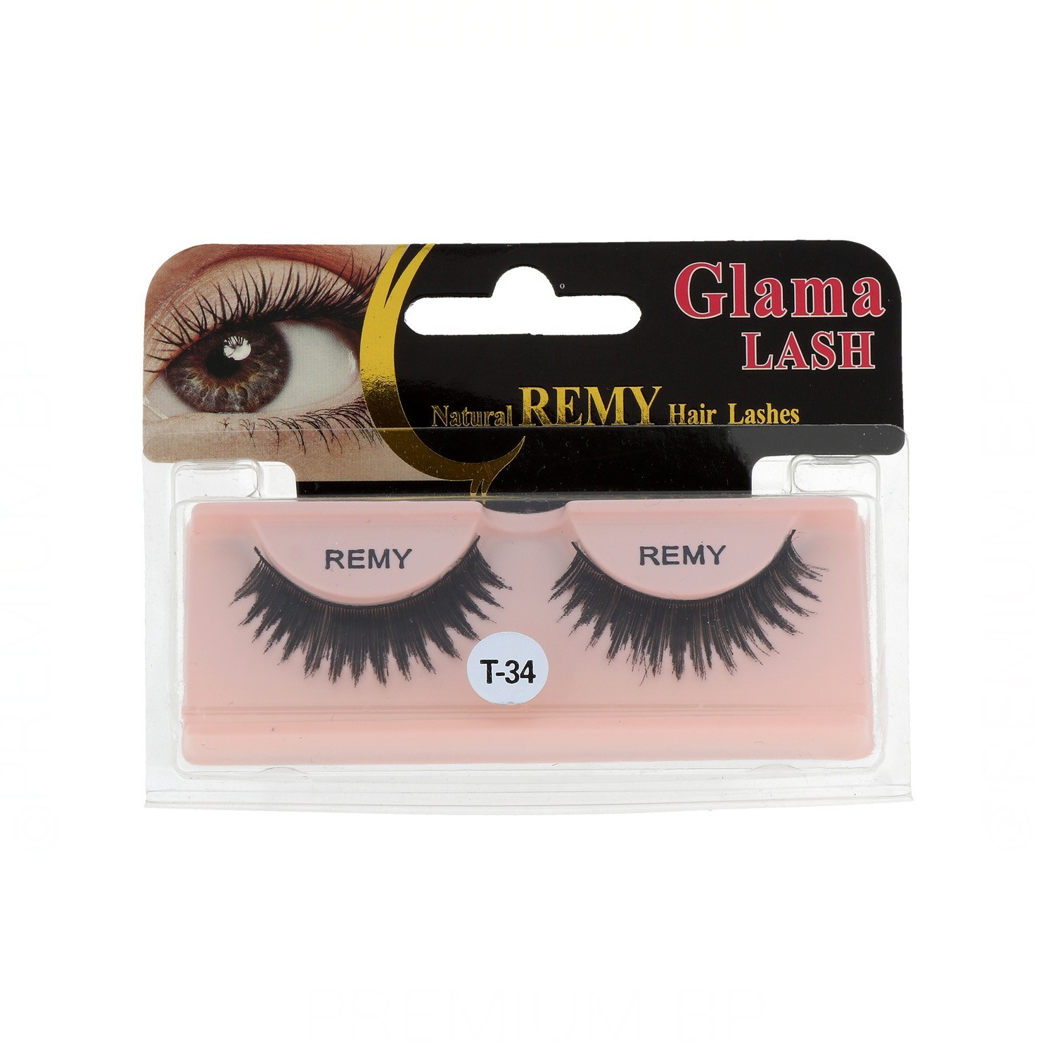 Lb Glama Lash Natural Remy Hair Lash (T34)