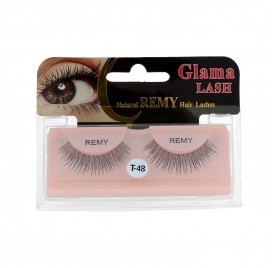 Lb Glama Lash Natural Remy Hair Lash (T48)