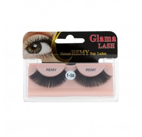 Lb Glama Lash Natural Remy Hair Lash (T58)