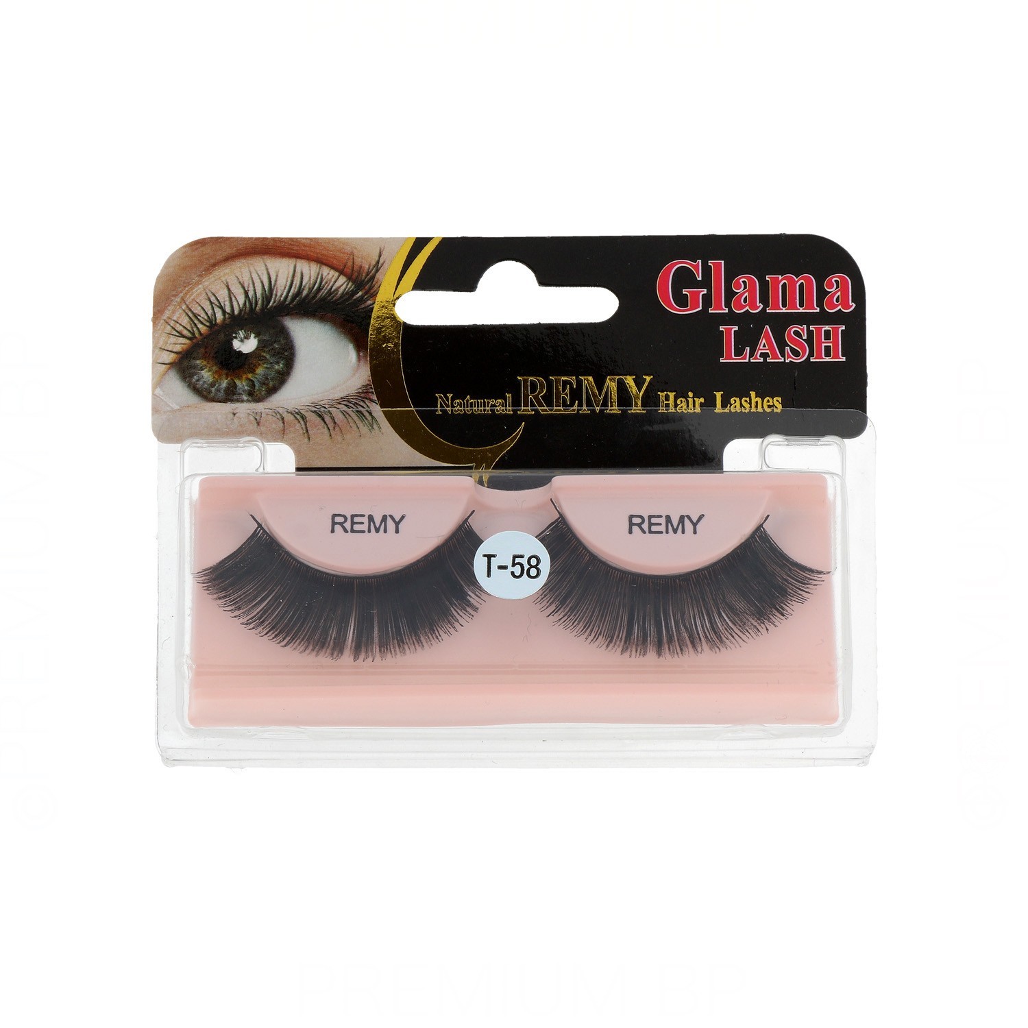 Lb Glama Lash Natural Remy Hair Lash (T58)