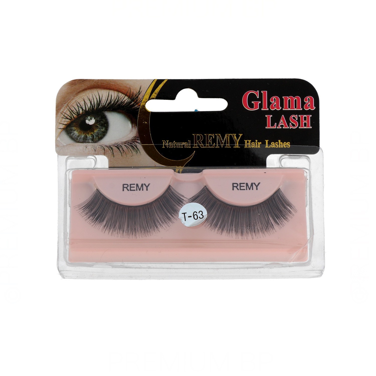 Lb Glama Lash Natural Remy Hair Lash (T63)