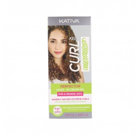 Kativa Keep Curl Perfector Leave In Cream Gel 200 ml