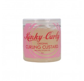 Kinky-Curly Curling Custard Styling Gel 8Oz