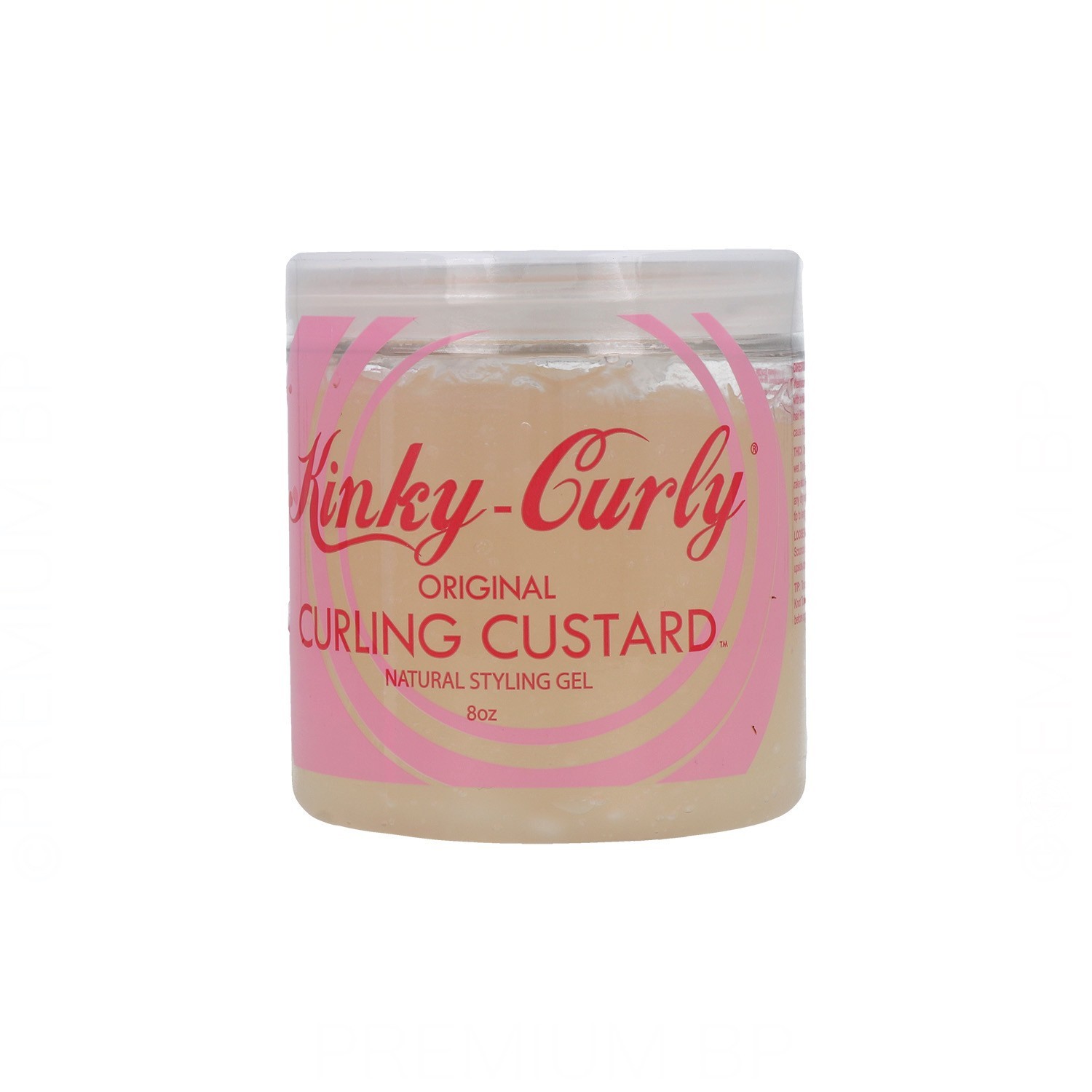 Kinky-Curly Curling Custard Styling Gel 8Oz