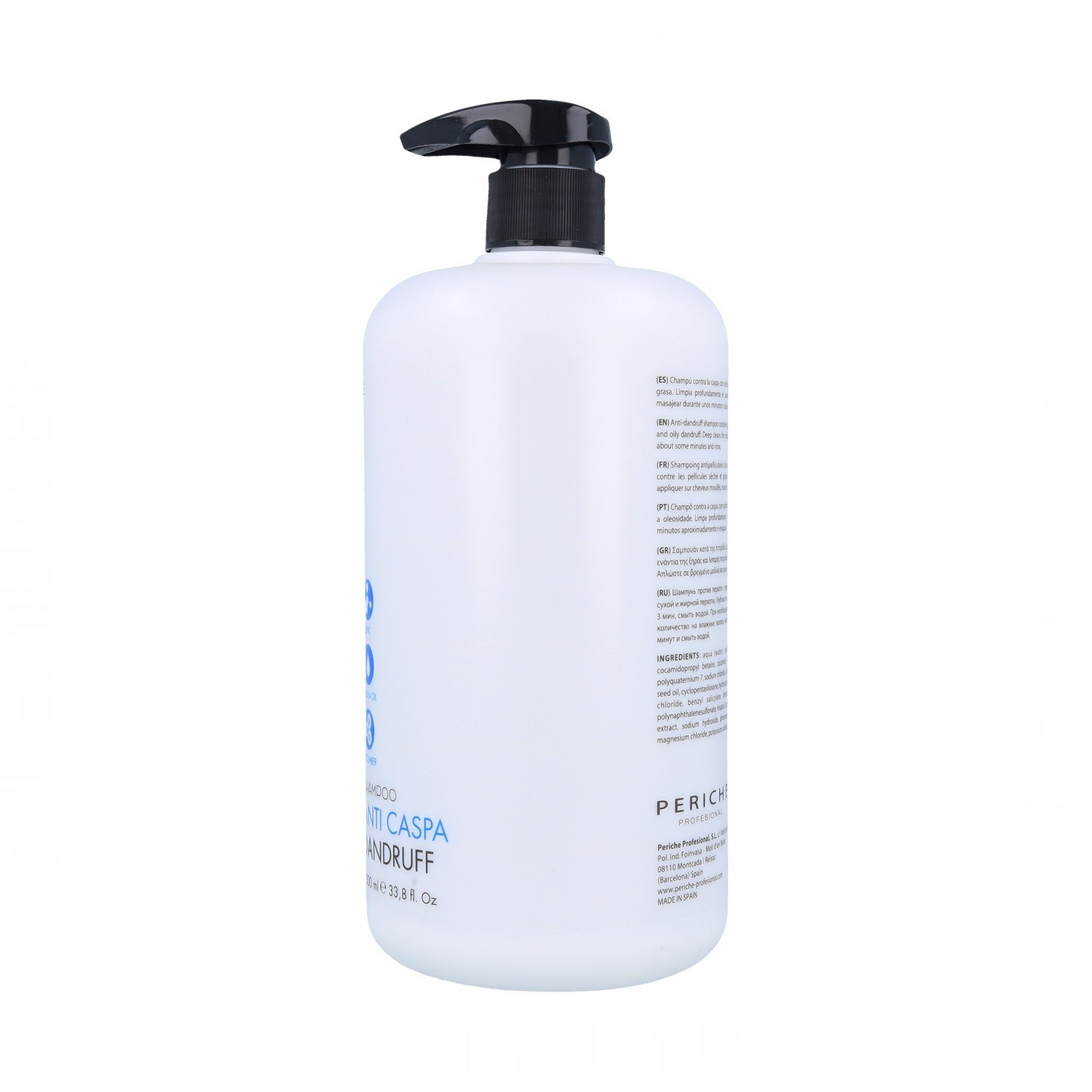 Periche Kode Kspa Anti Caspa/Dandruff Champú 1000 ml