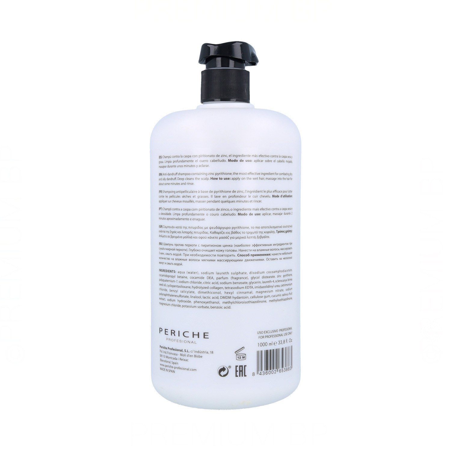 Periche Kode Kspa Anti Caspa/Dandruff Champú 1000 ml