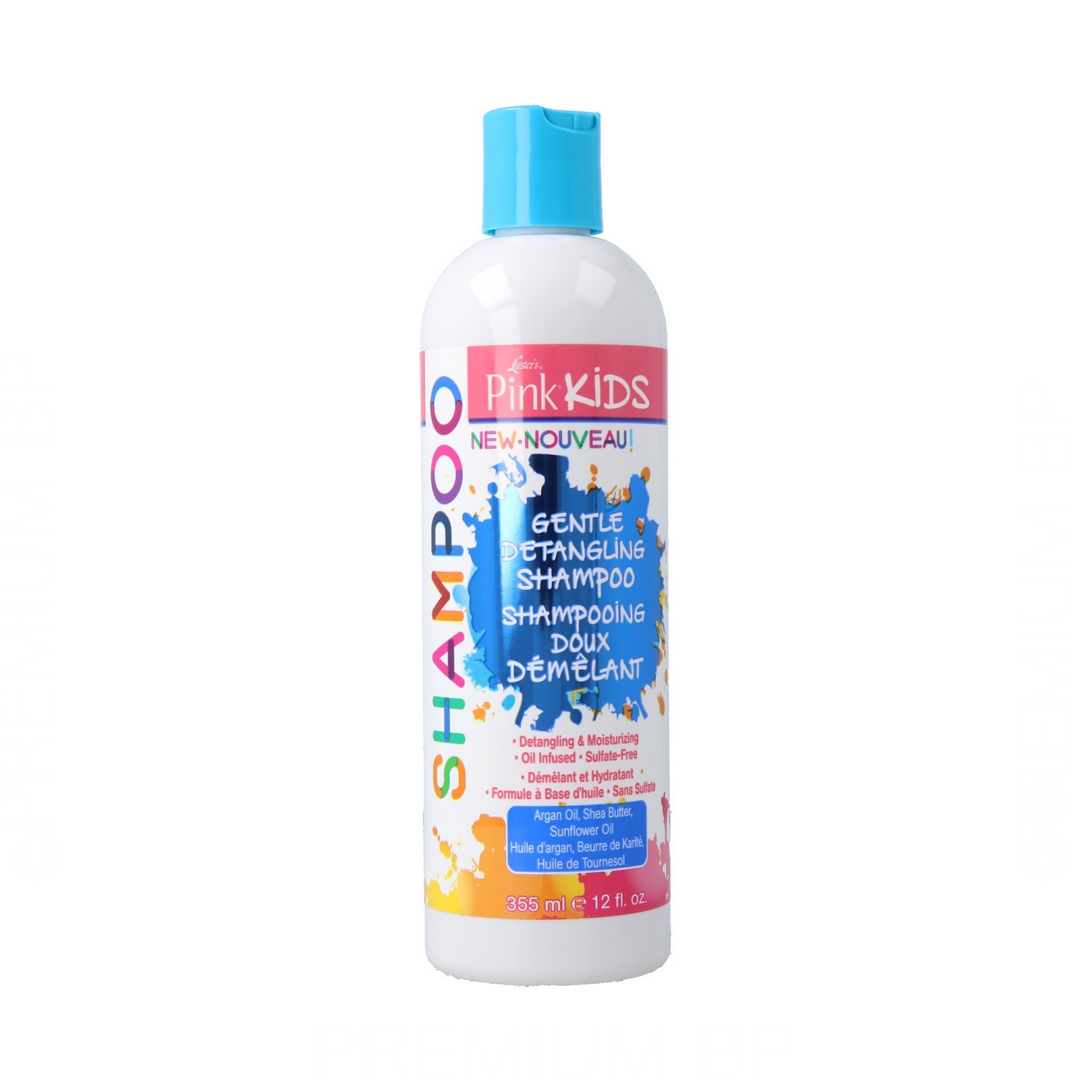 Luster Pink Kids Gentle Detangler Champú 12Oz/355 ml Luster Pink Kids Gentle Detangler Champú 12Oz/355 ml