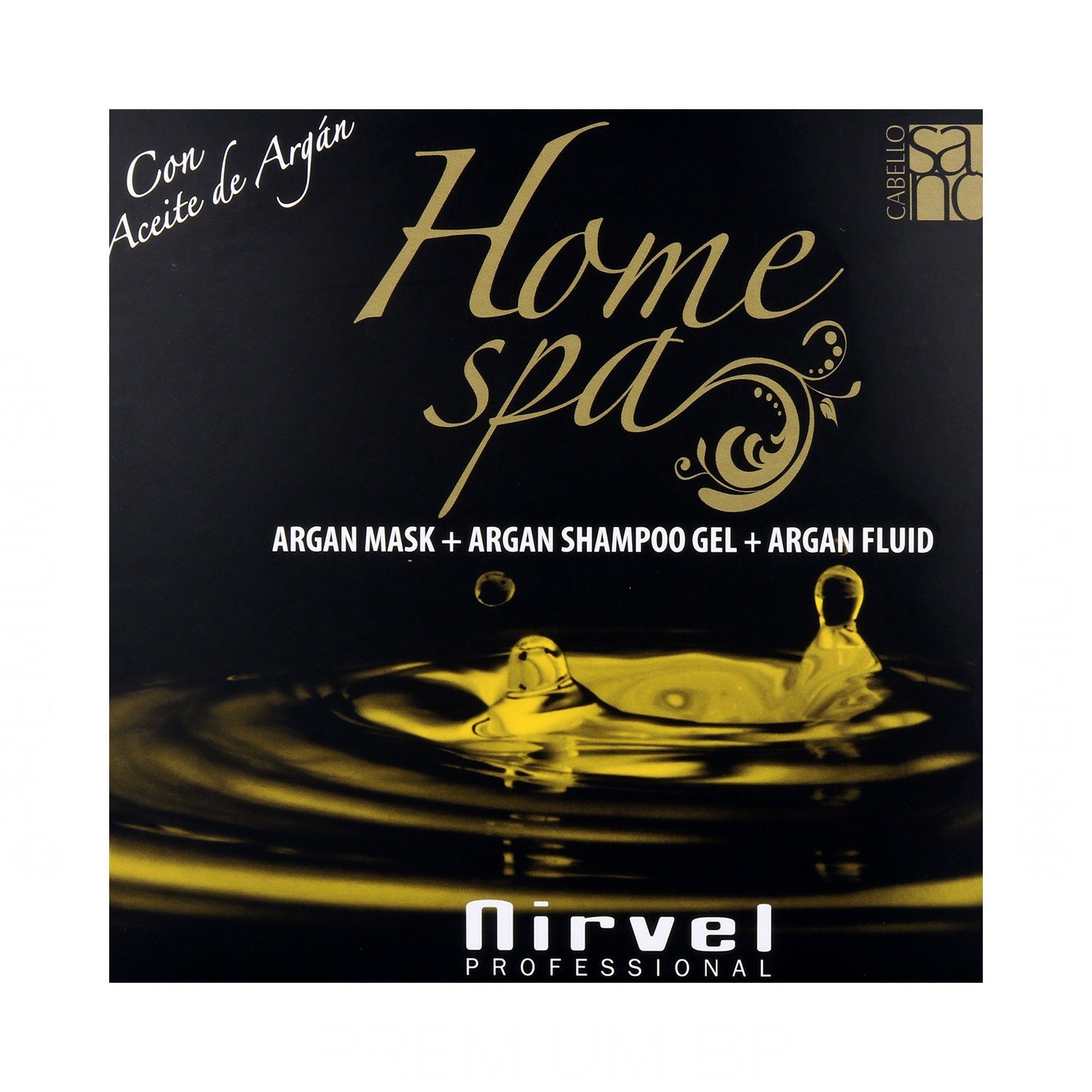 Nirvel Pack Home Capillaire Spa Argan Oil