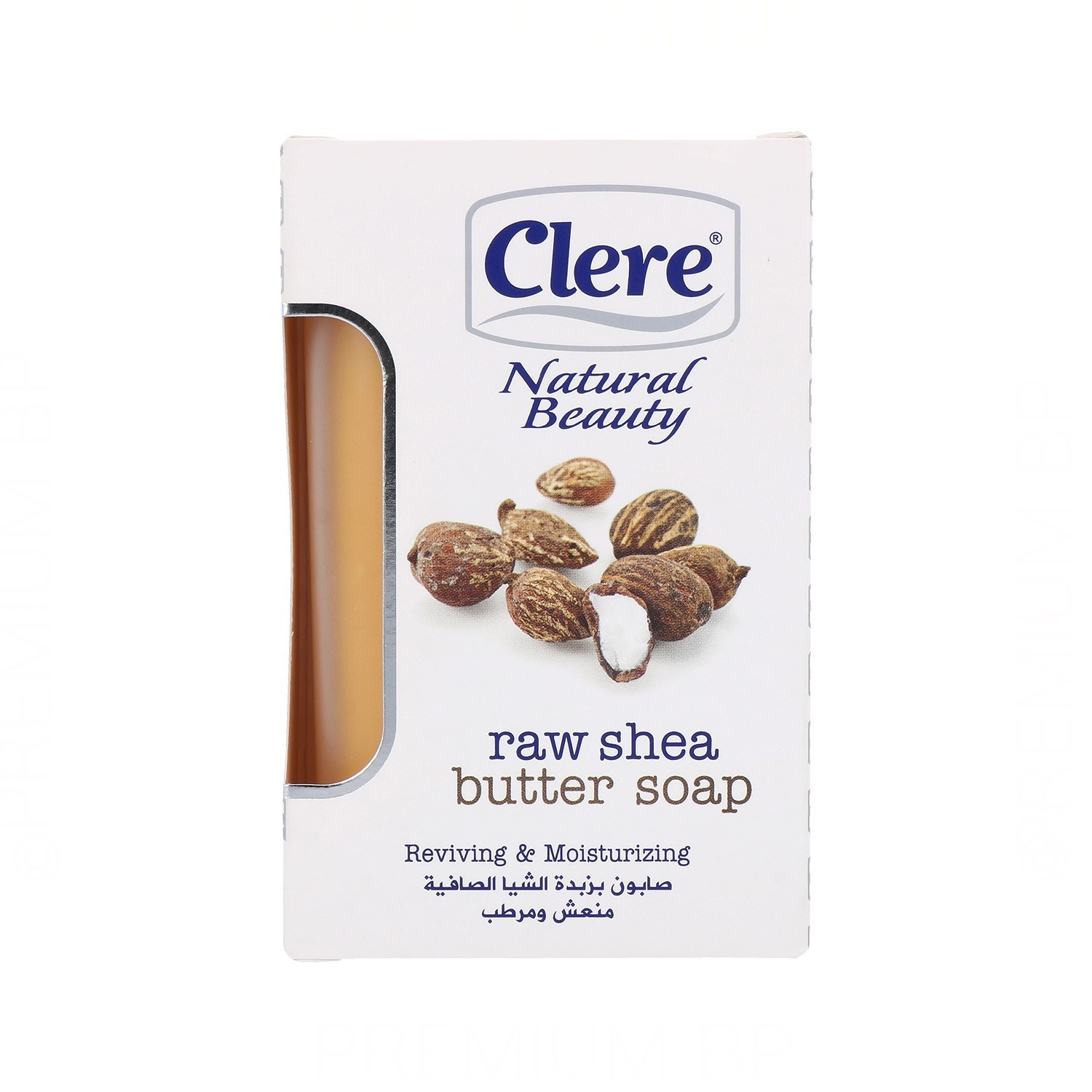 Clere Natural Beauty Jabón Raw Shea Butter 150G  (Nbc500)