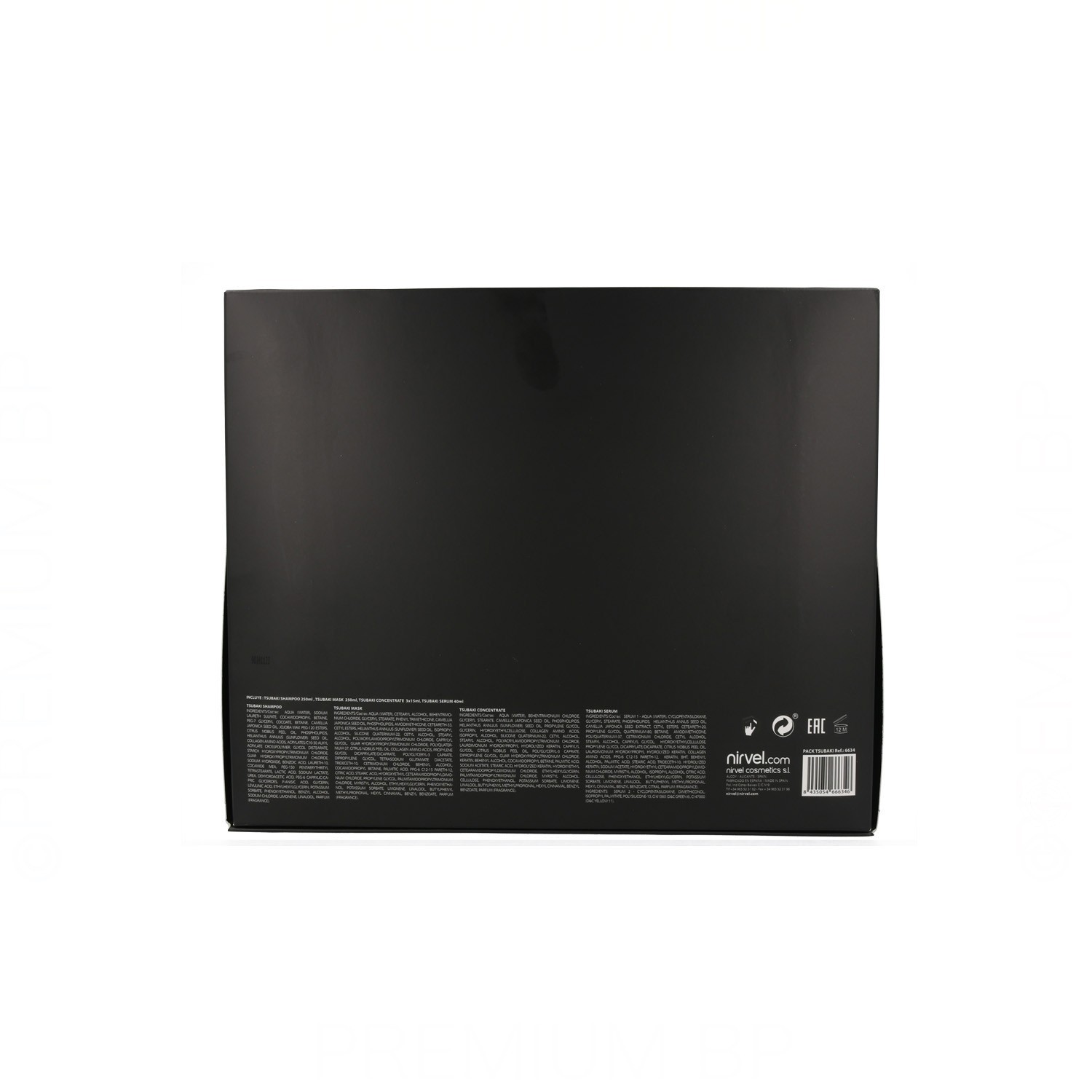 Nirvel Care Tsubaki Pack (Champú+Concentrado+Mascarilla+Sérum)
