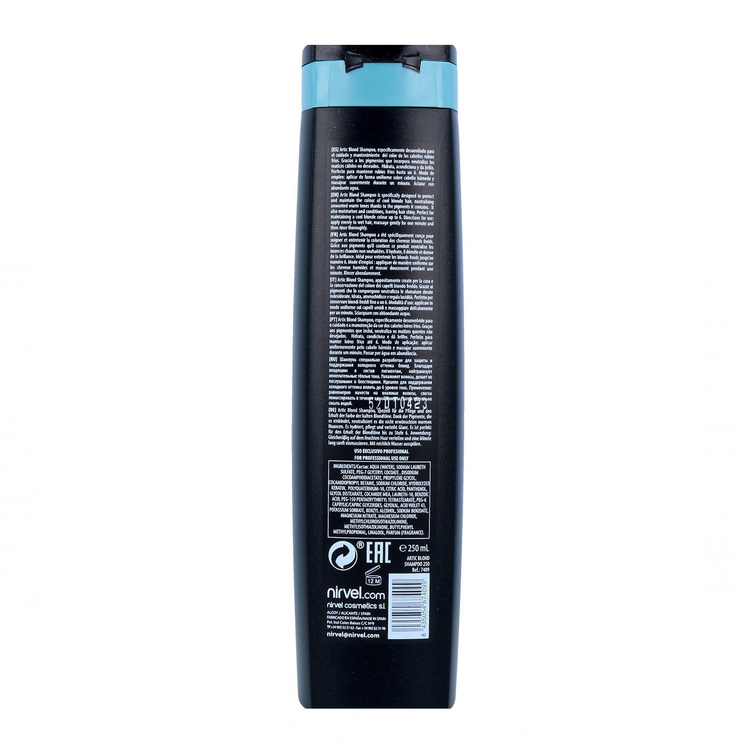 Nirvel Care Artic Blond Shampoo 250 ml