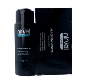 Nirvel Care Pack Placenta Champú 250 ml / Ampollas 10 x 10 ml