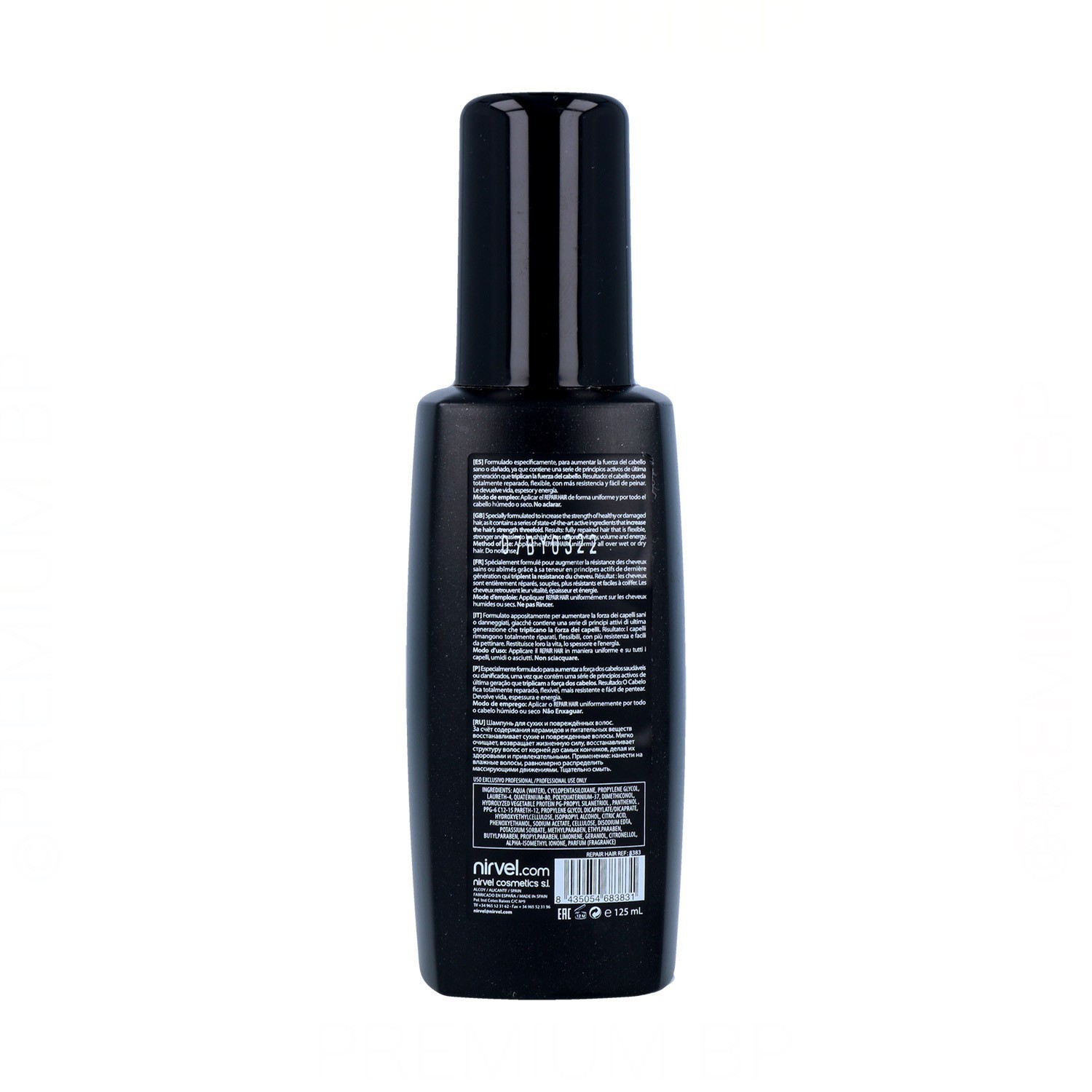 Nirvel Care Spray Réparation Cheveux 125 Ml