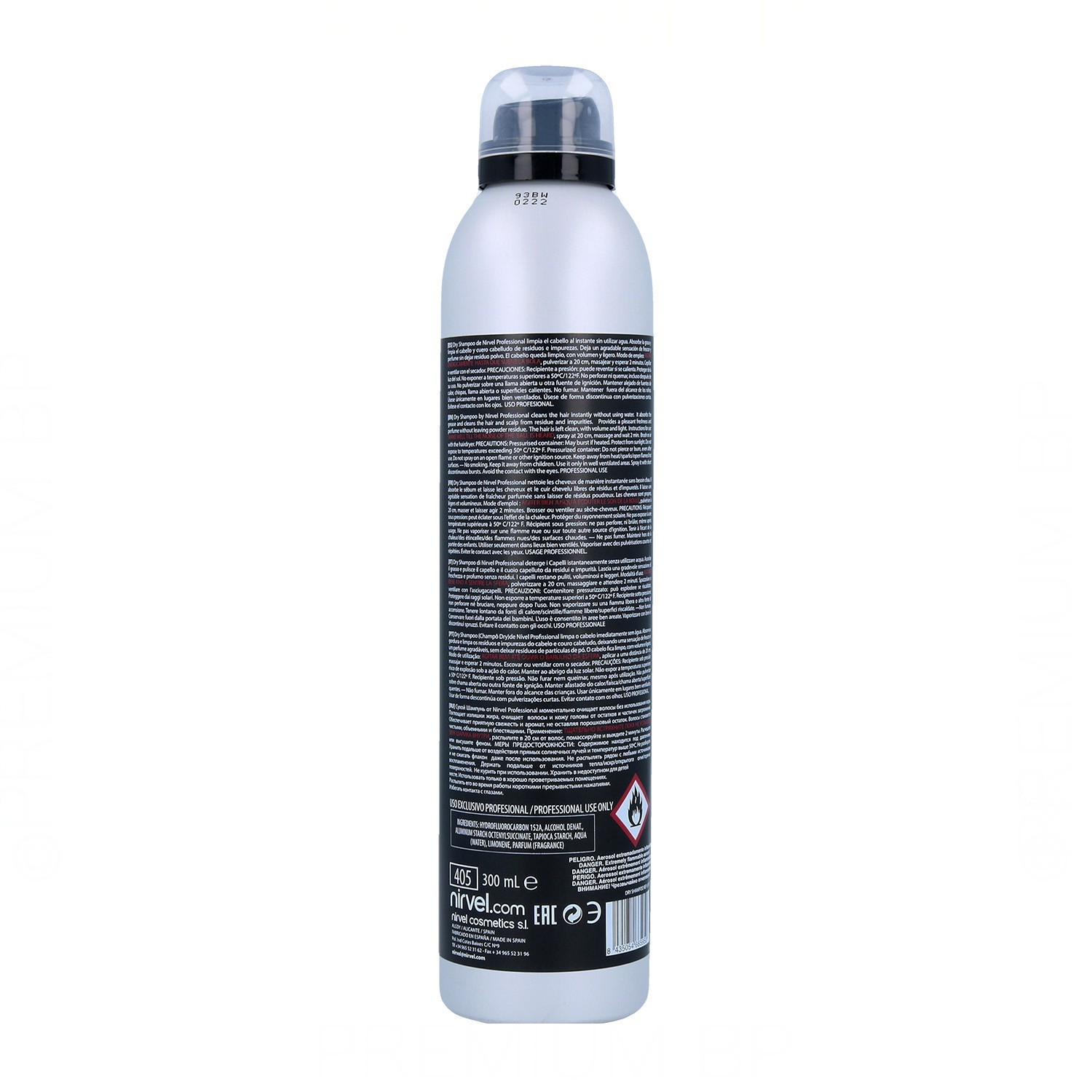 Nirvel Green Dry Shampoo In Asciutto 300 ml