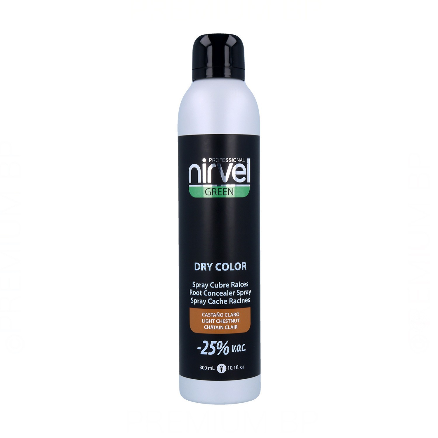 Nirvel Green Dry Color Spray Castanha Claro 300 ml