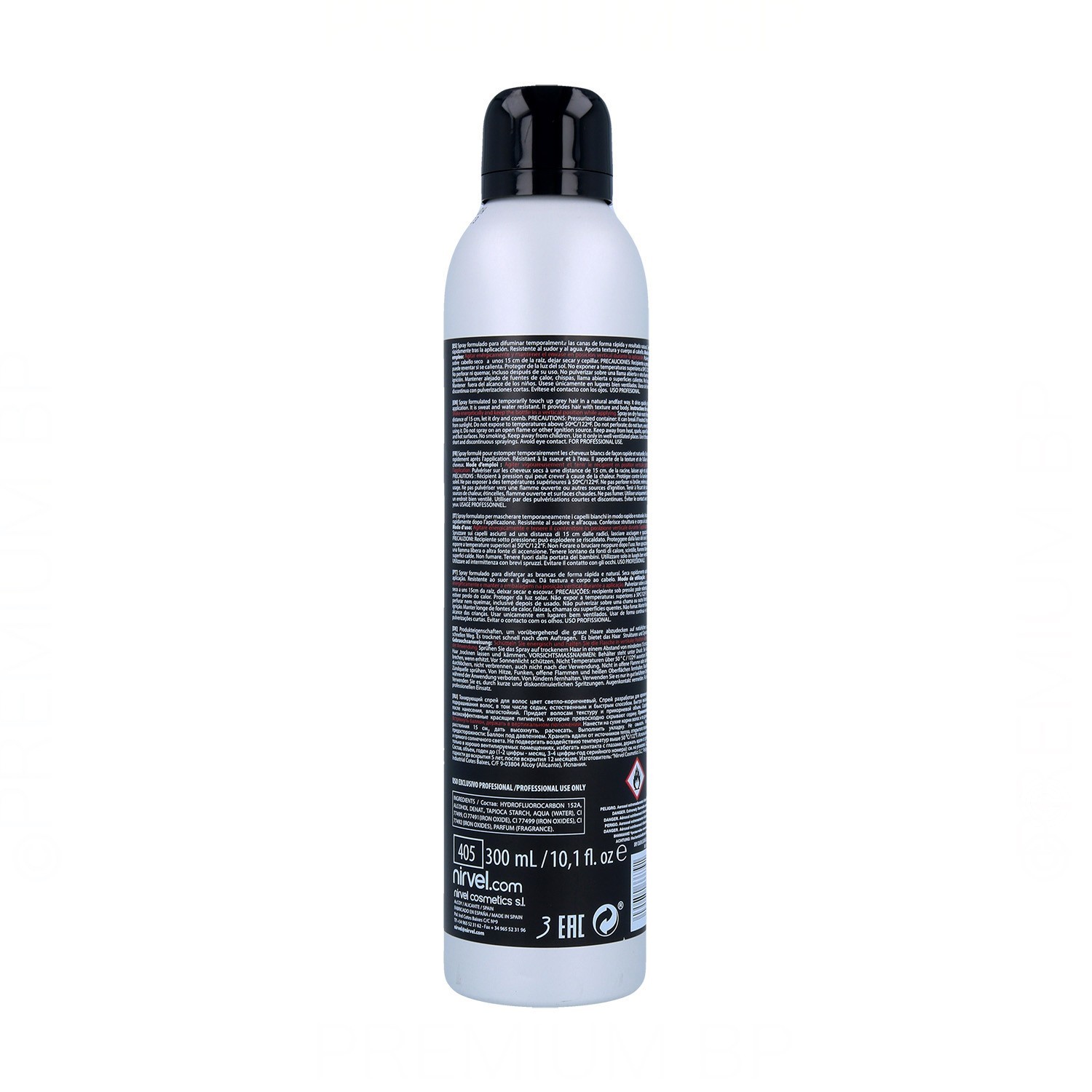 Nirvel Green Dry Color Spray Castanha Claro 300 ml