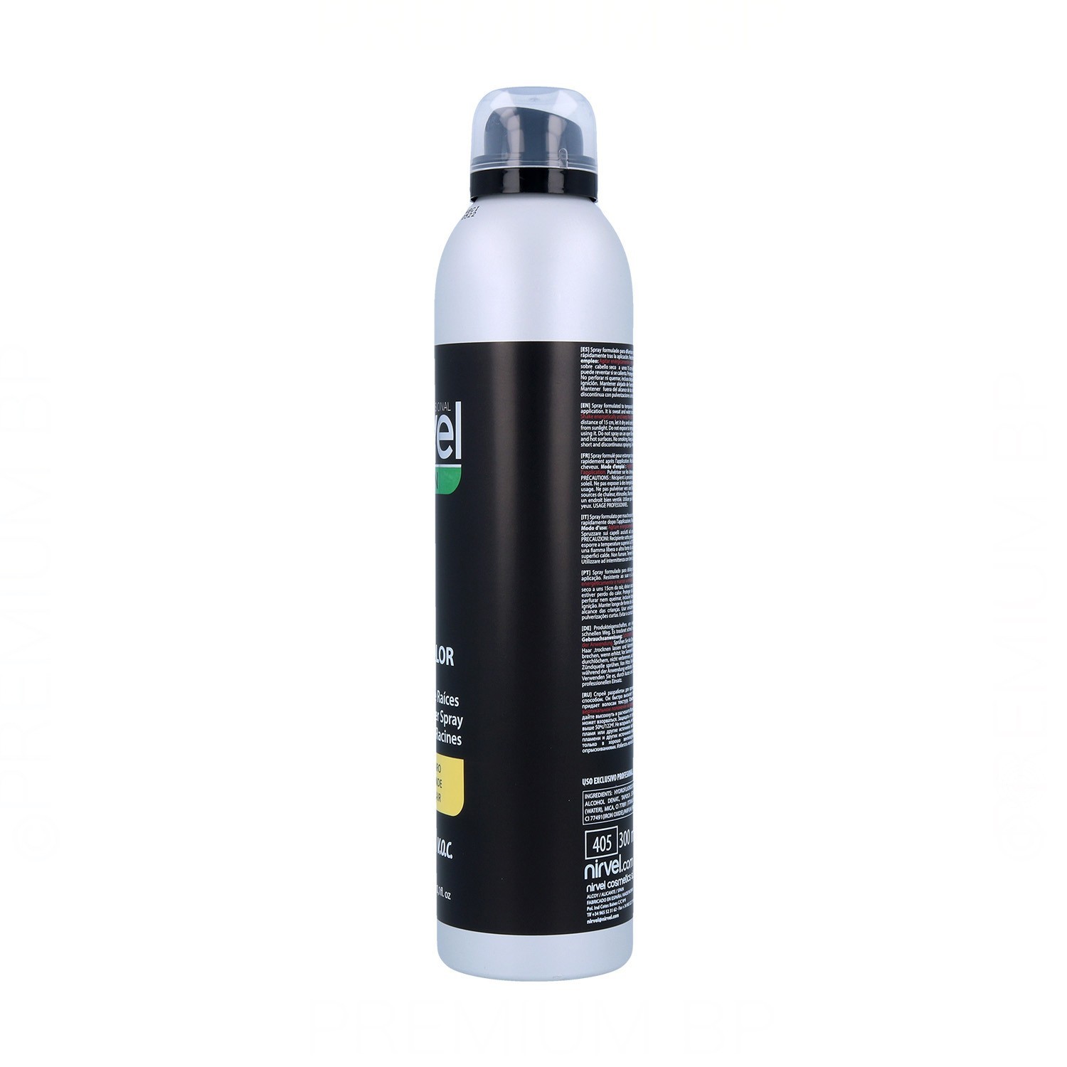 Nirvel Dry Couleur Or Spray Blond Clair 300 ml