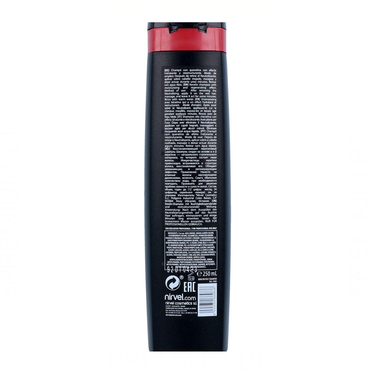 Nirvel Technica Shampoo Keratin Post 250 Ml