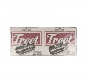 Treet Carbón Steel Cuchillas 200Pcs (10X20)