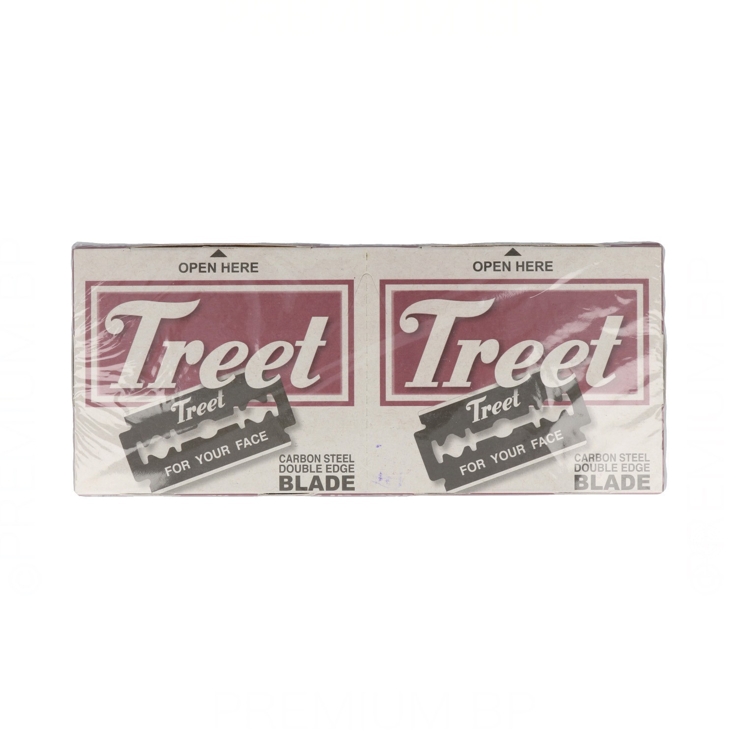 Treet Carbón Steel Cuchillas 200Pcs (10X20) Treet Carbón Steel Cuchillas 200Pcs (10X20)