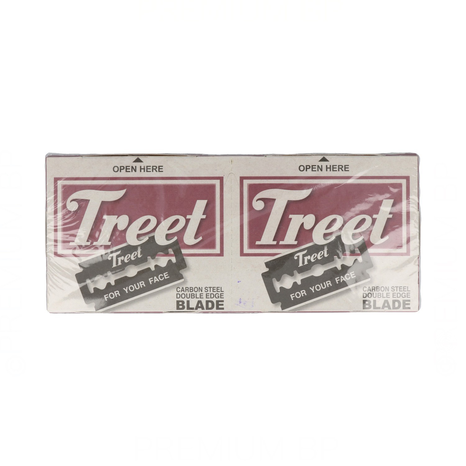 Treet Carbone Steel Lame 200Pcs (10X20)