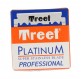 Treet Platinum Super Stainless Cuchillas 100Pcs (Un Solo Borde)