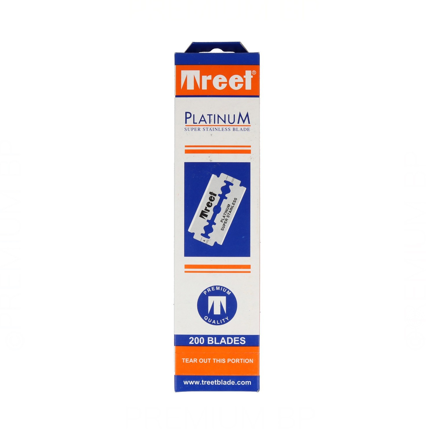 Treet Platinum Super Stainless Cuchillas 200Pcs (20X10) Treet Platinum Super Stainless Cuchillas 200Pcs (20X10)