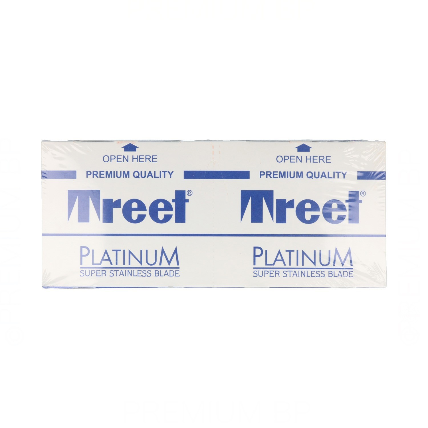 Treet Platinum Premium Qualität Super Stainless Blades 100Pcs (20X5)